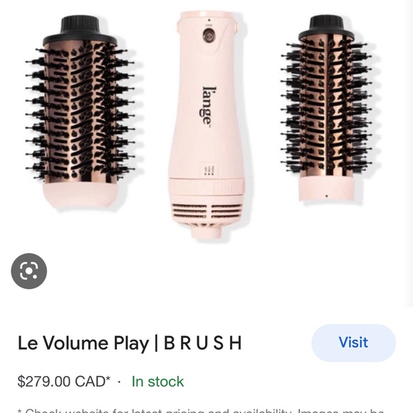 EUC L’ange LE Volume PLAY comes with two interchangeable attachments - Picture 1 of 10